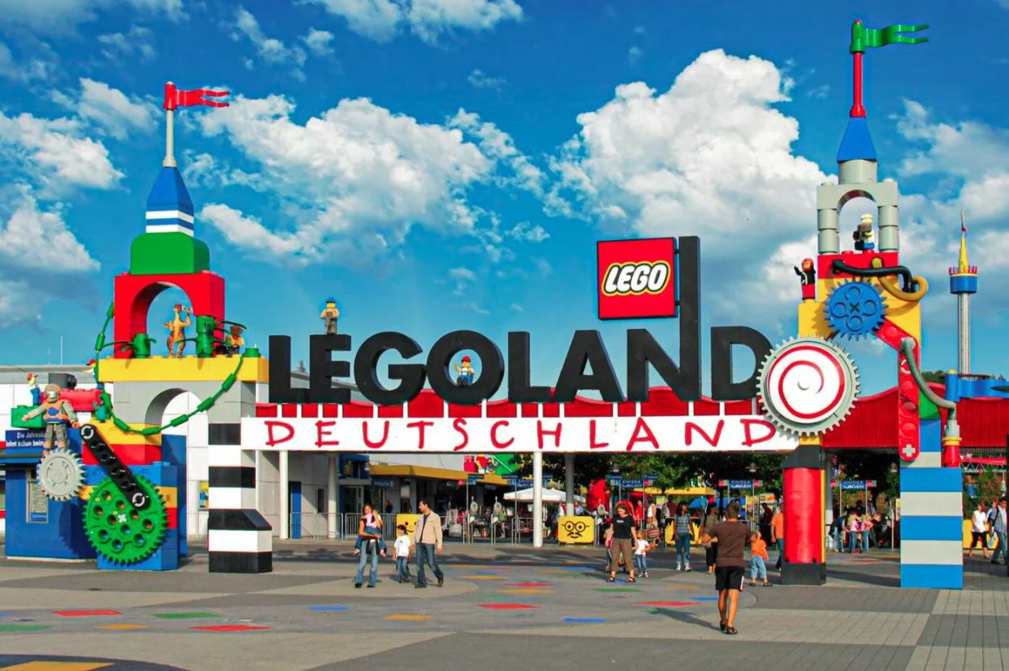 Dovolená vlakem - Německo Legoland 